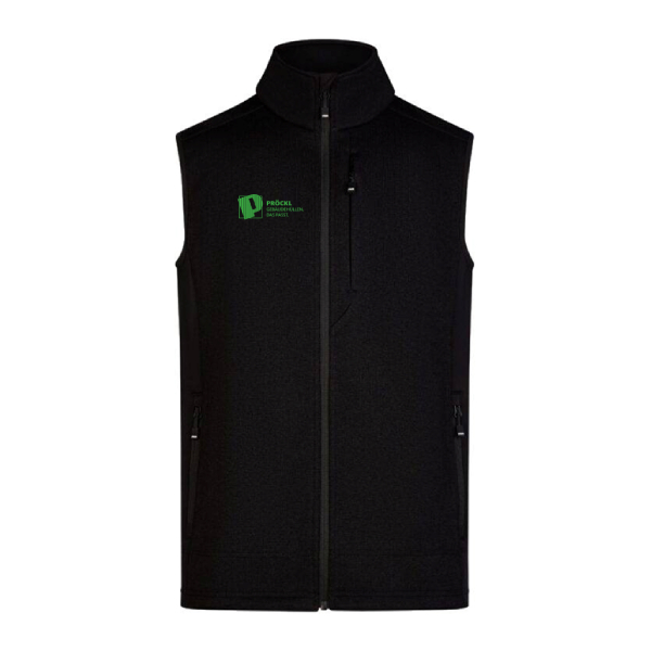 Herren Strickfleeceweste Adde