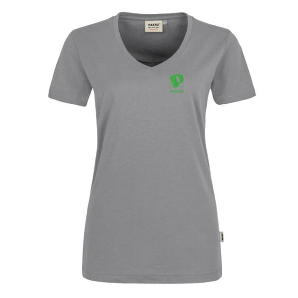 Damen V-Shirt Mikralinar