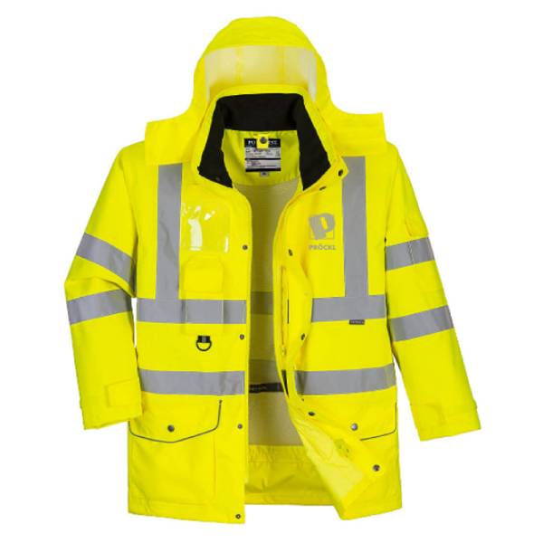 Hi-Vis 7-in1 Verkehrsjacke