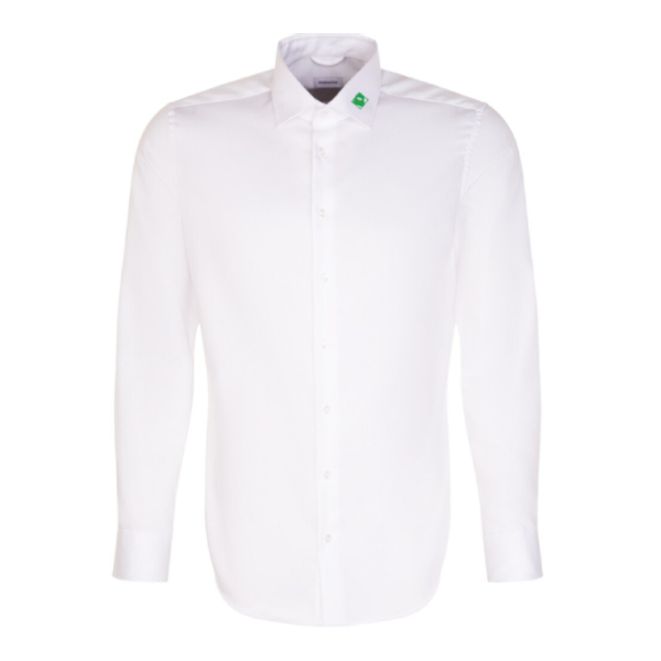Fine Twill Hemd langarm Slim